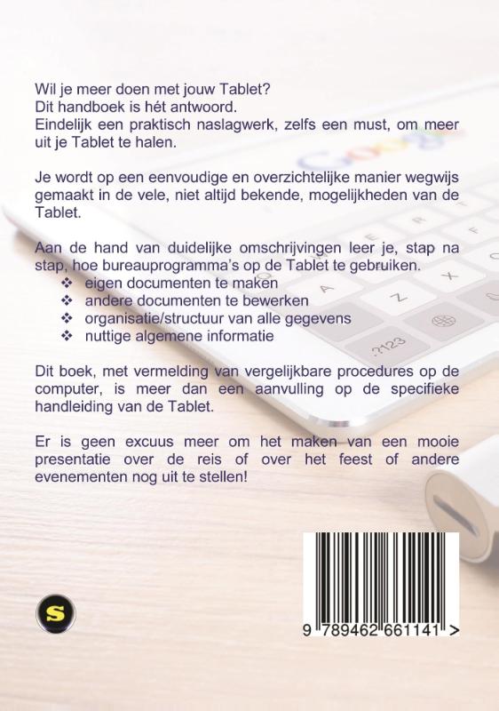 Achterkant van Hoe praktisch werken op tablet/pc