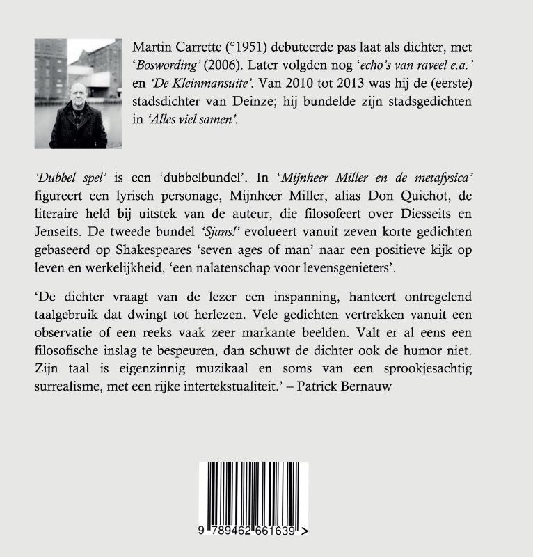 Achterkant van Dubbel spel