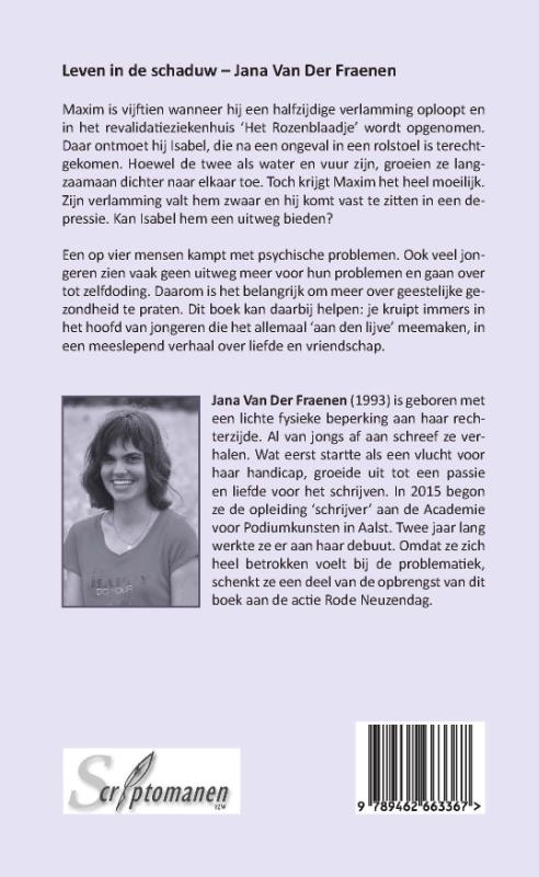 Achterkant van Leven in de schaduw