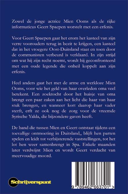 Achterkant van Een ongewenste erfenis