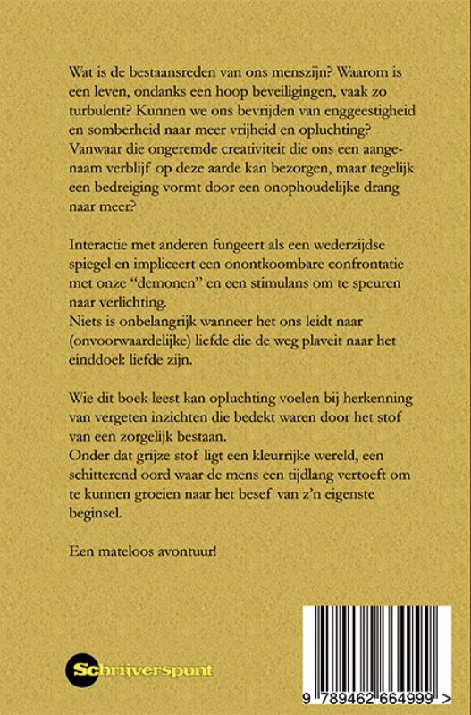 Achterkant van Menszijn
