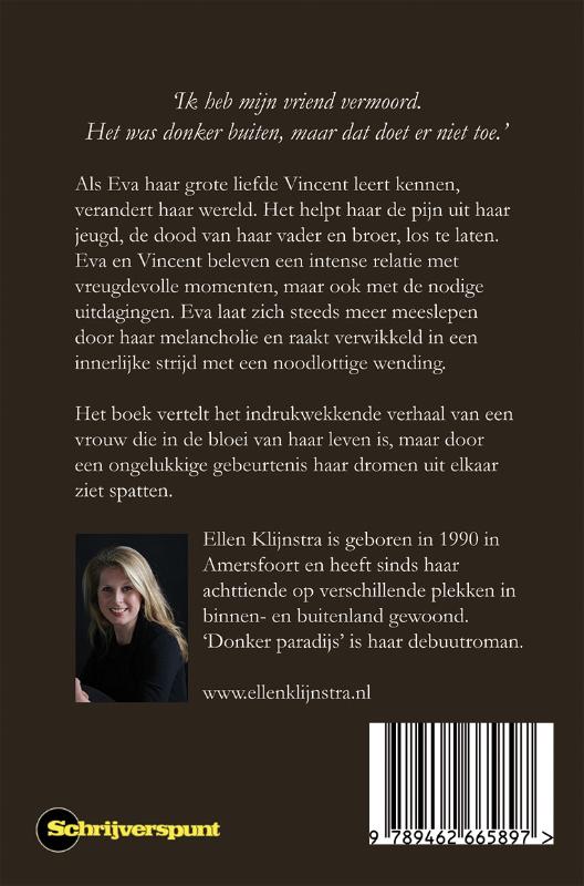 Achterkant van Donker paradijs