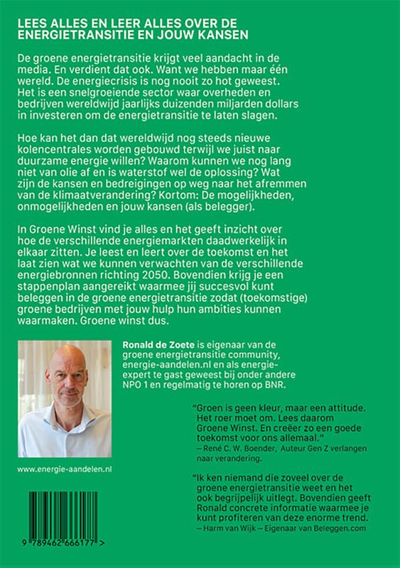 Achterkant van Groene winst