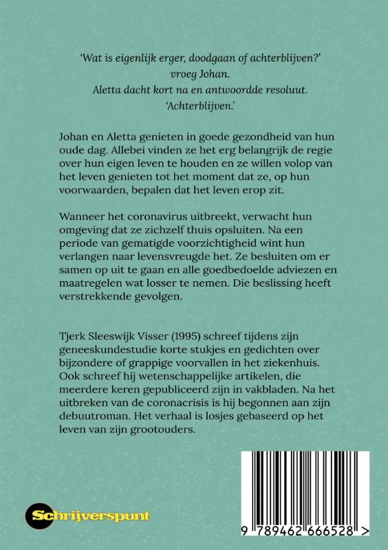 Achterkant van Voordat we gaan