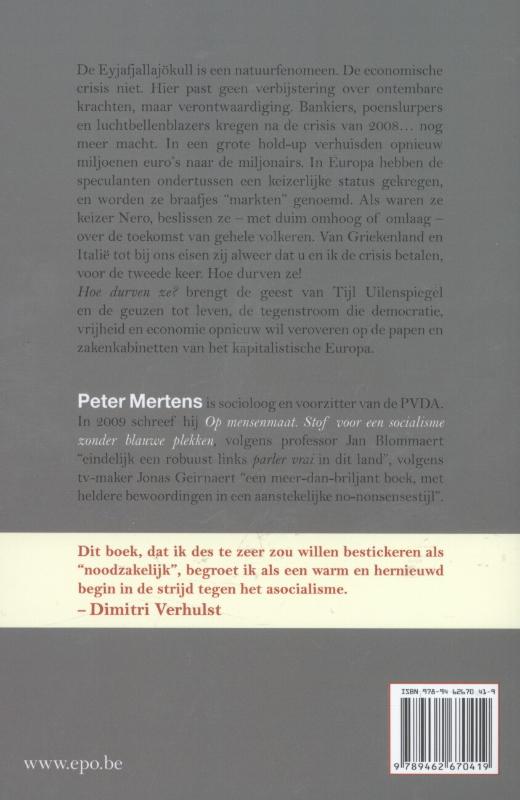Achterkant van Hoe durven ze?
