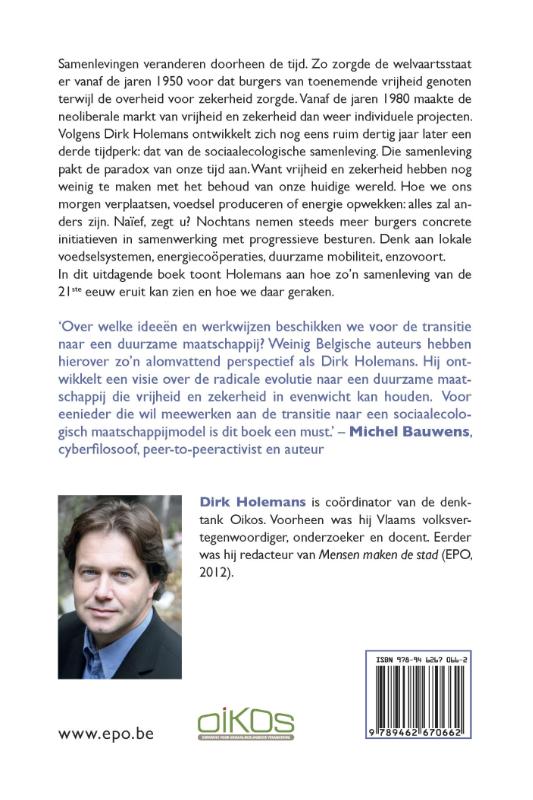 Achterkant van Vrijheid & zekerheid