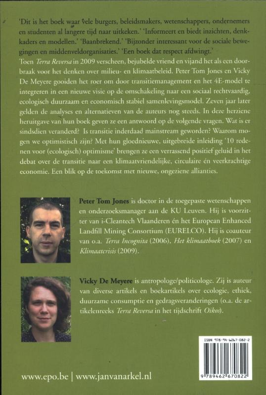 Achterkant van Terra reversa