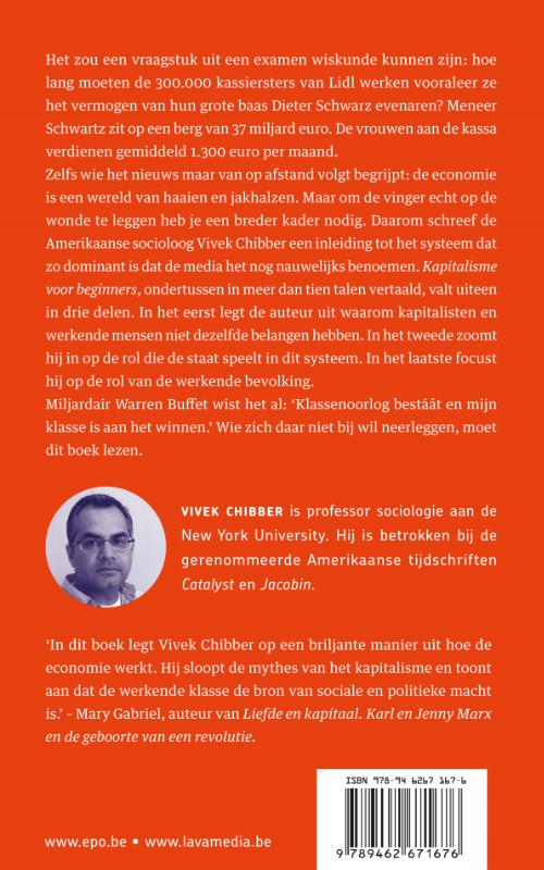 Achterkant van Kapitalisme voor beginners