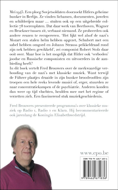 Achterkant van Beethoven in de bunker
