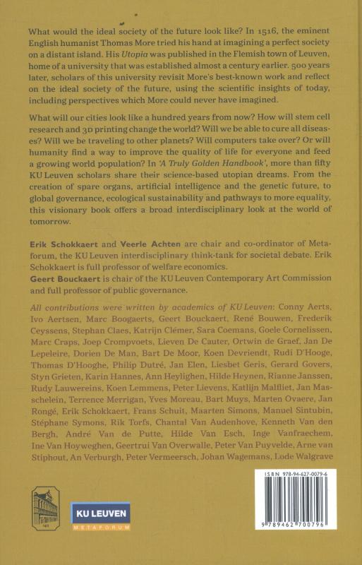 Achterkant van A truly golden handbook