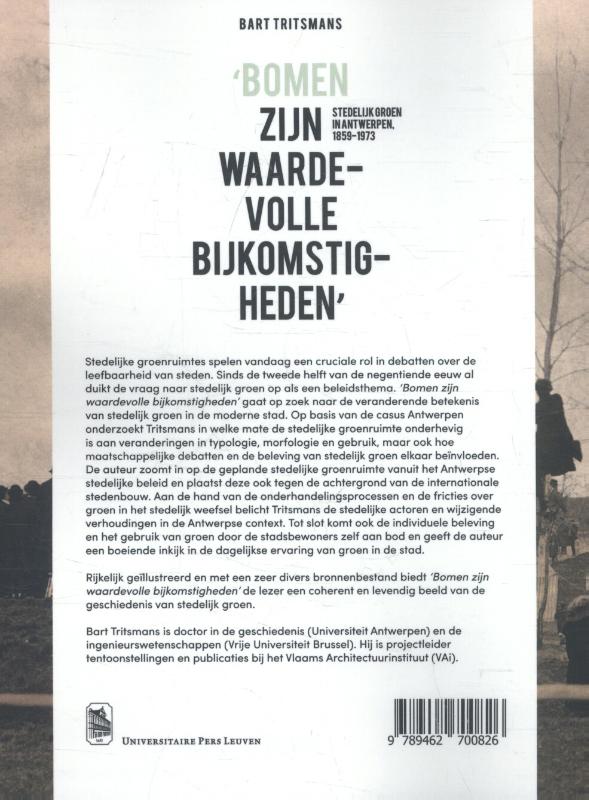 Achterkant van 'Bomen zijn waardevolle bijkomstigheden'
