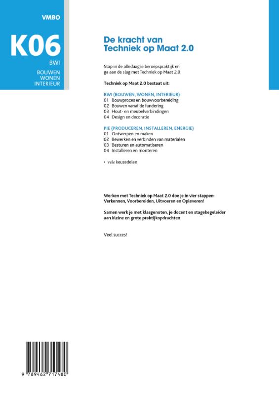 Achterkant van BWI Keuzevak 6 Gevelopeningen
