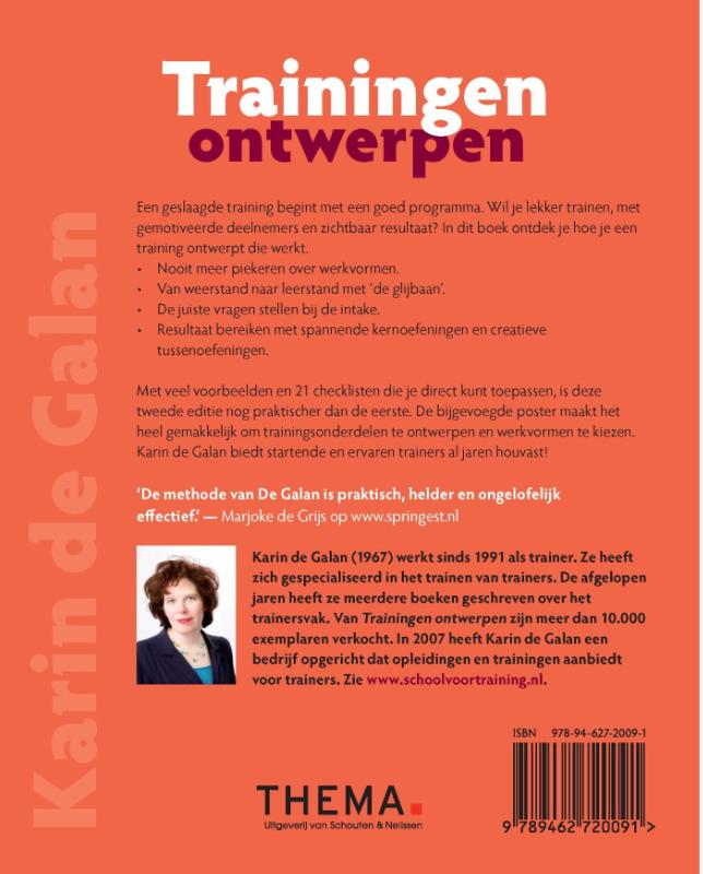 Achterkant van Trainingen ontwerpen