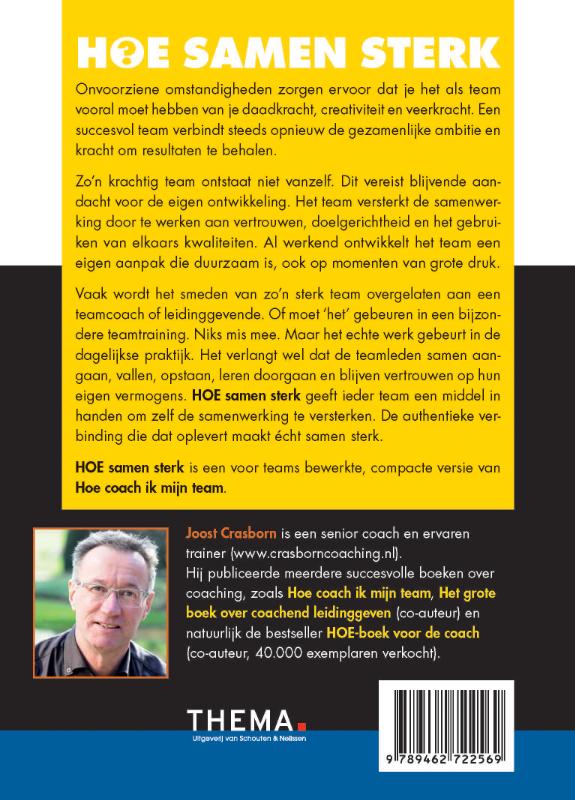 Achterkant van HOE samen sterk