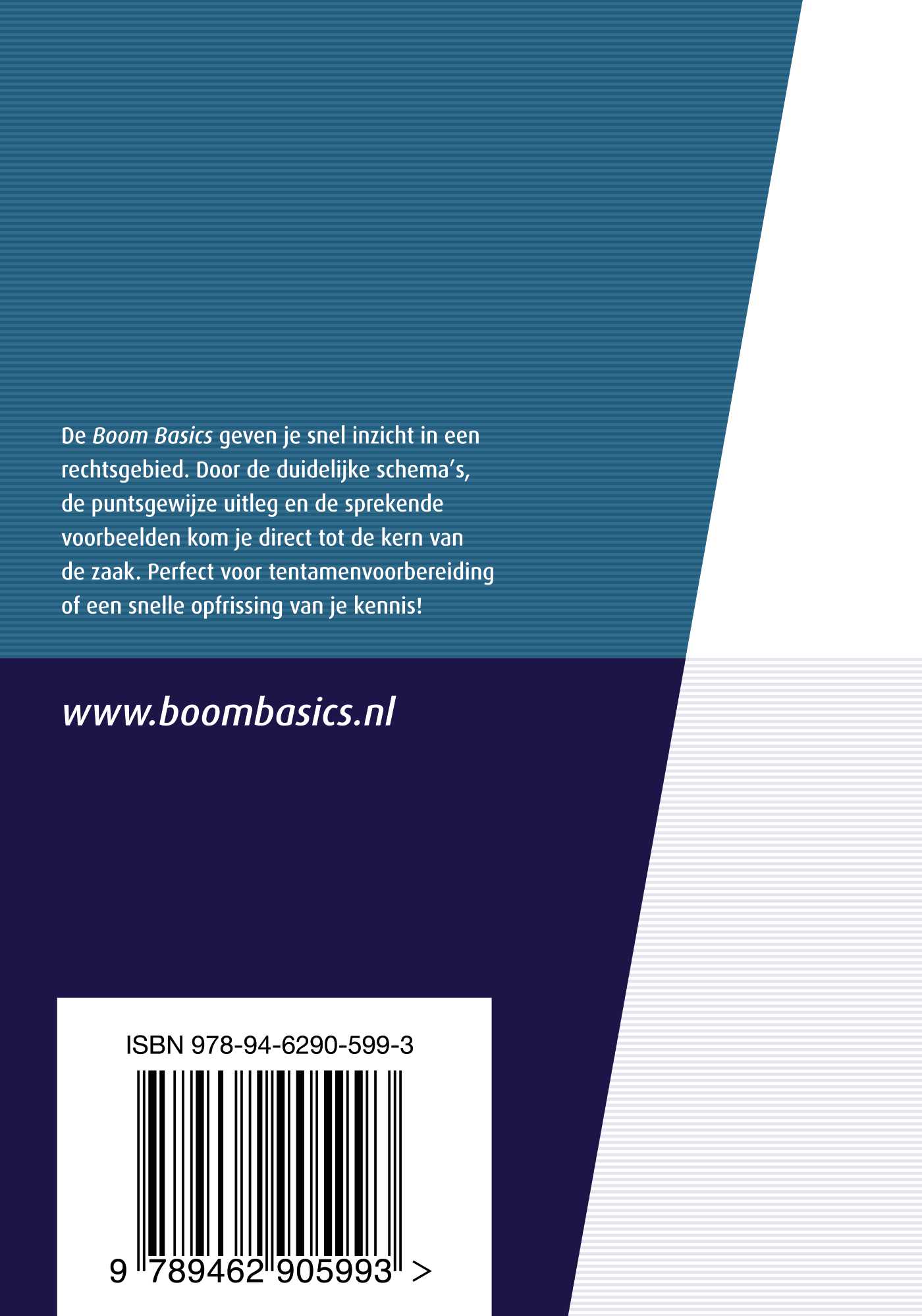 Achterkant van Boom Basics Privacyrecht
