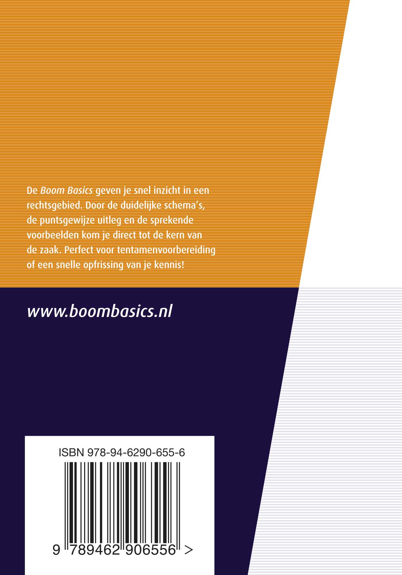Achterkant van Boom Basics Bestuursrecht