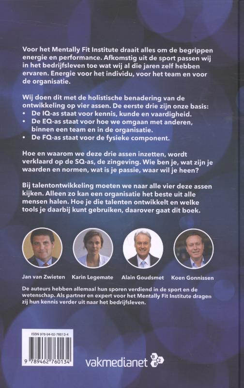 Achterkant van De talentcoach