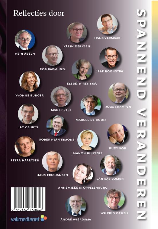 Achterkant van Spannend veranderen