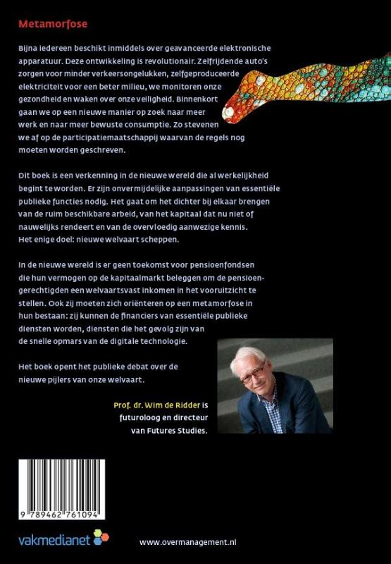 Achterkant van Metamorfose