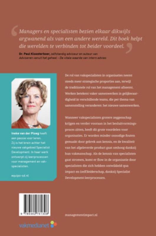 Achterkant van Het nieuwe samenwerken
