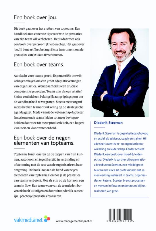 Achterkant van Teams in flow