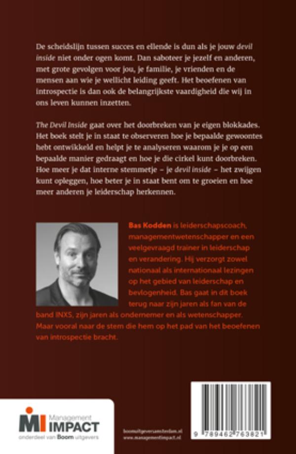 Achterkant van The Devil Inside