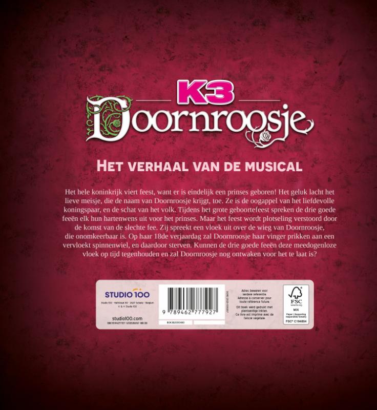 Achterkant van Doornroosje