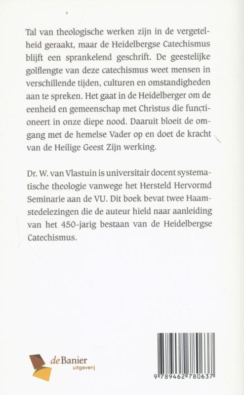 Achterkant van Leven in de enige troost
