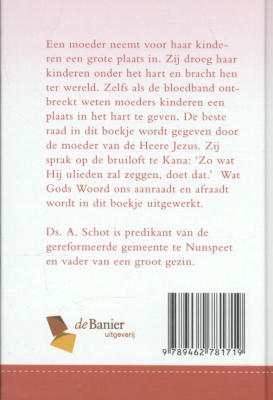 Achterkant van Woorden van wijsheid