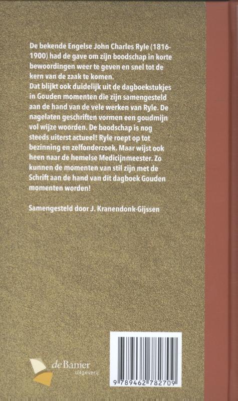 Achterkant van Gouden momenten