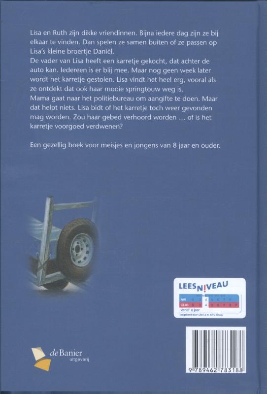 Achterkant van Het verdwenen karretje