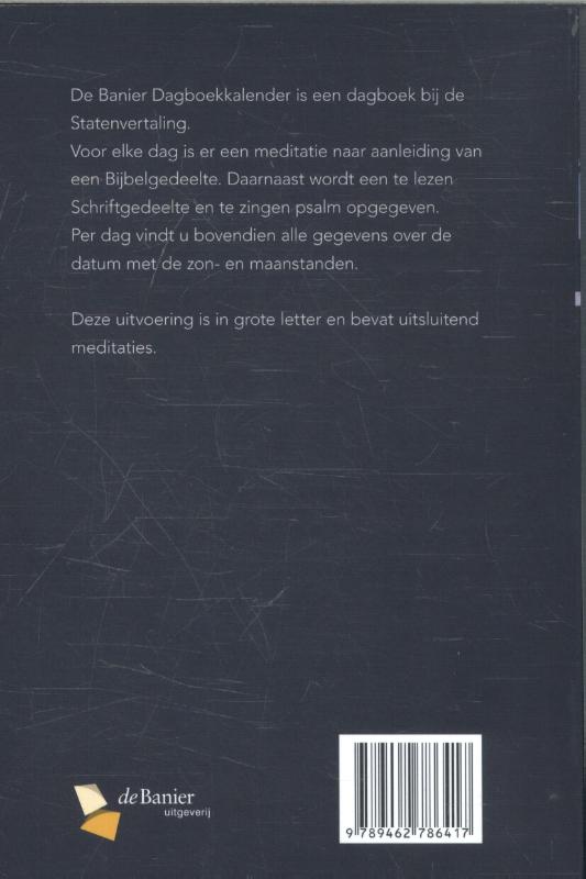 Achterkant van grote letter
