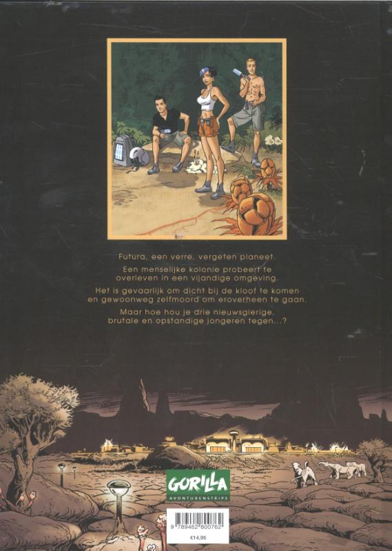 Achterkant van Terra incognita