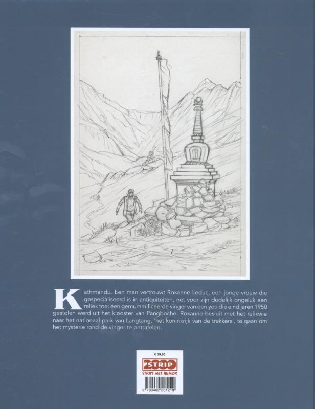 Achterkant van De hand van Pangboche