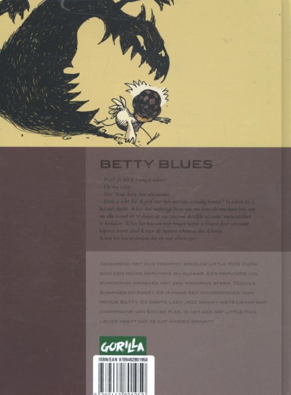 Achterkant van Betty blues