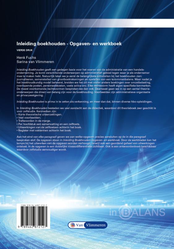 Achterkant van Opgaven- en werkboek
