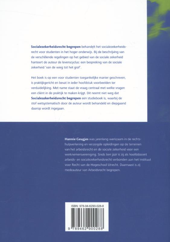 Achterkant van Socialezekerheidsrecht begrepen