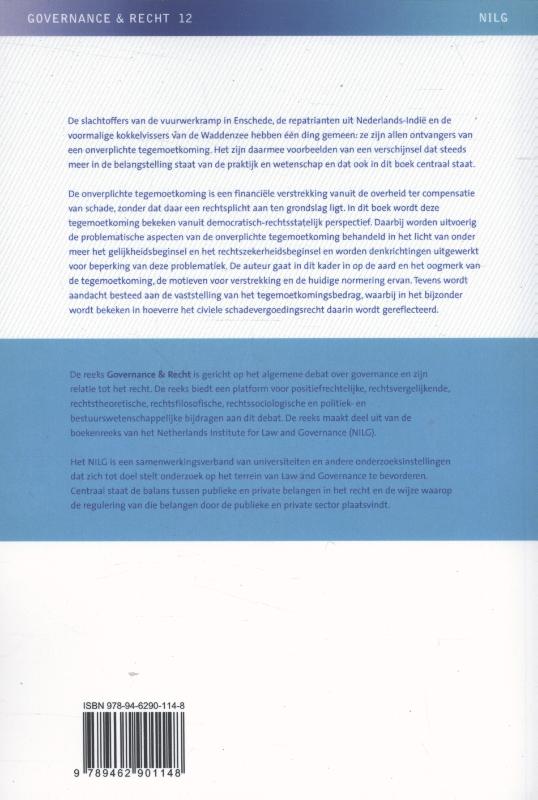 Achterkant van De onverplichte tegemoetkoming