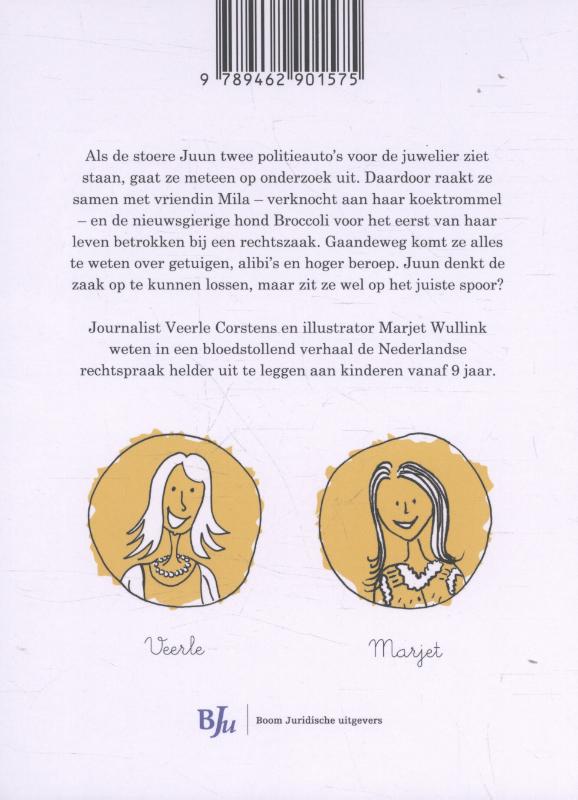 Achterkant van Met een klap van de hamer