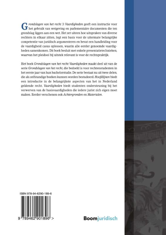 Achterkant van 3 Vaardigheden