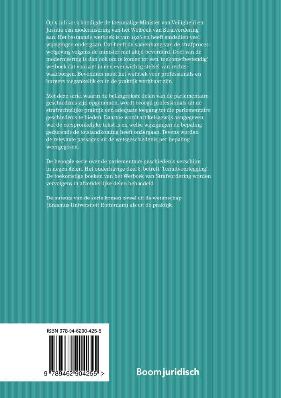 Achterkant van Deel 8