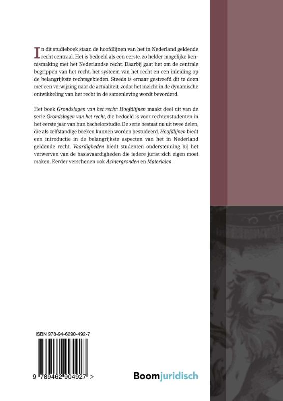 Achterkant van 1: Hoofdlijnen