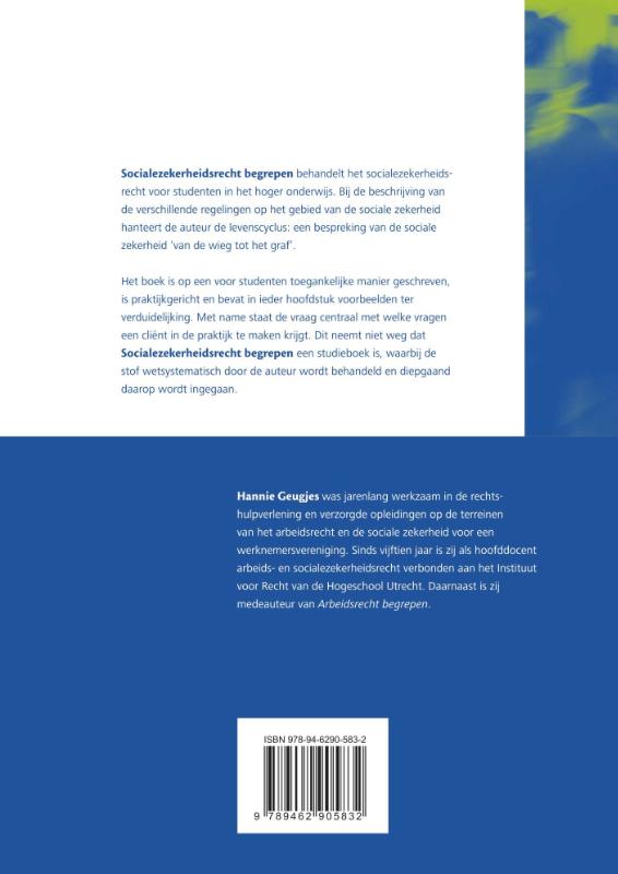 Achterkant van Socialezekerheidsrecht begrepen
