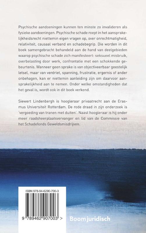 Achterkant van Psychische schade