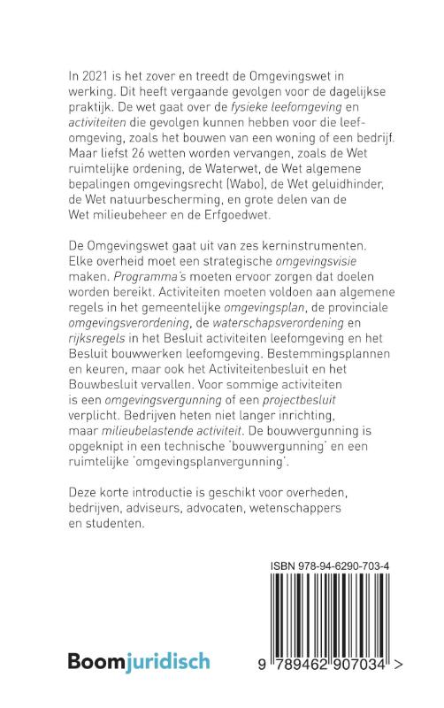 Achterkant van De Omgevingswet