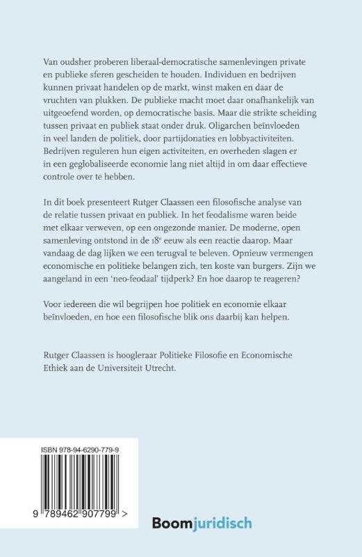 Achterkant van Private eigendom, publieke macht