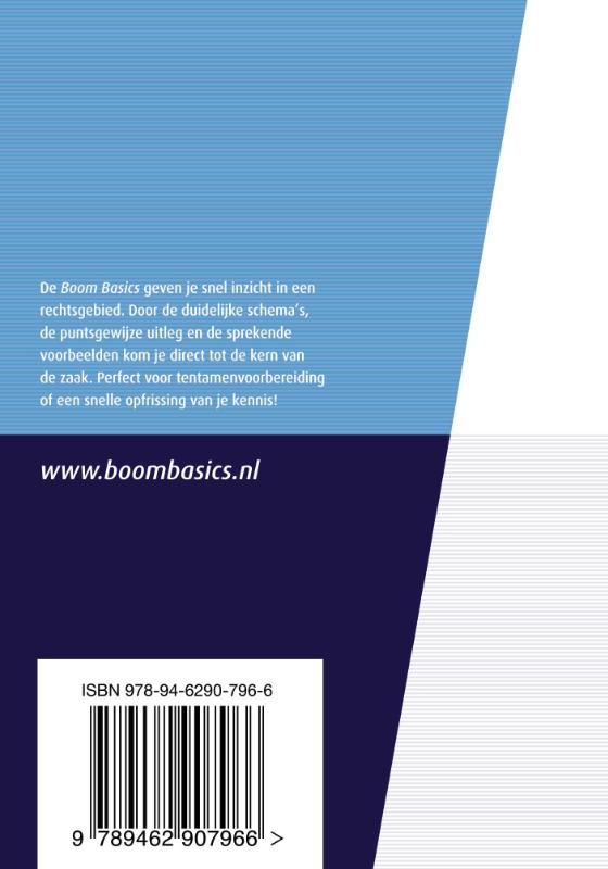 Achterkant van Boom Basics Contractenrecht
