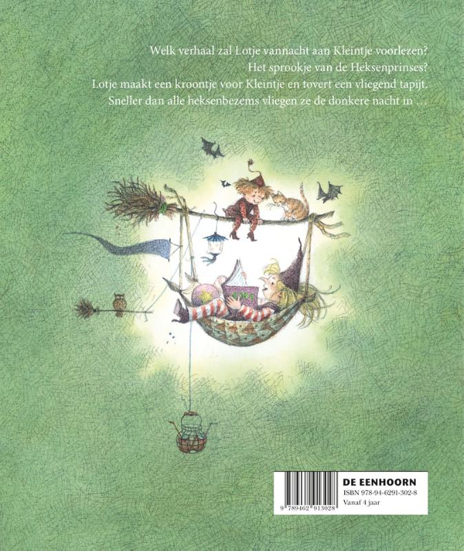 Achterkant van Lotje en de heksenprinses
