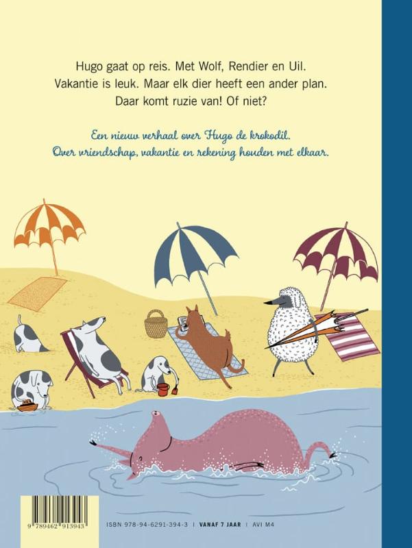 Achterkant van Eindelijk vakantie