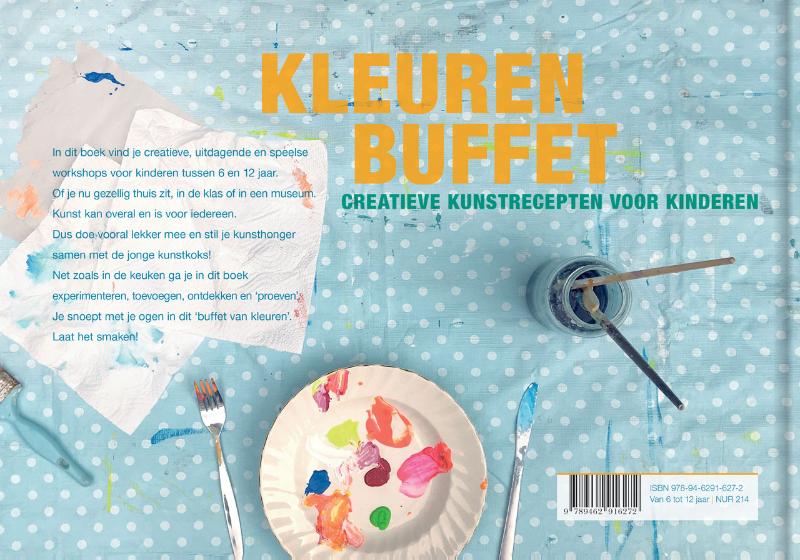 Achterkant van Kleurenbuffet
